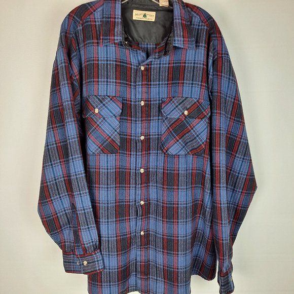 Northwest Territory Other - Men's Northwest Territory Plaid Button Down Shirt 2XLT